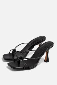 Idol Rex Black Knot Mules Mules Noires Mules Chaussures Sandales A Plateforme