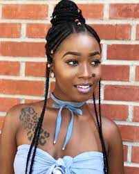 Fulani Braid Love From Tradition To Festival Ready Have You Been Swooning Over The Hottest Hairstyle Of 2017 Hair Styles Braid Inspiration Box Braids Styling