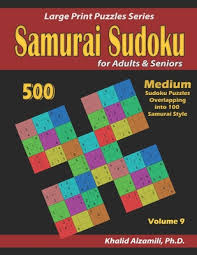 We did not find results for: Samurai Sudoku For Adults Seniors 500 Medium Sudoku Puzzles Overlapping Into 100 Samurai Style Large Print Puzzles 9 Paperback Wordsworth Books