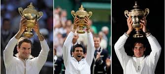 2 for a different reason. Roger Federer Rafael Nadal Novak Djokovic Who Is Men S Tennis Goat