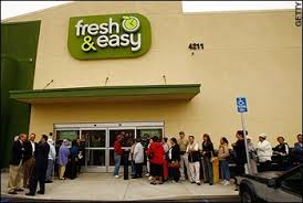The main difference is that tesco express are under 3000 square feet and so, as well as having a more compact range, are not subject to the sunday trading laws that limit store opening to six hours on a sunday. Tesco Is California Dreaming