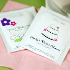 Personalized Wedding Tea Bag Favors Are A Great Bridal Shower Favor Beaucoup Com Tea Bridal Shower Favors Bridal Shower Tea Wedding Tea Bag Favors