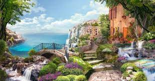 Blinded ii sequential discovery puzzle box. Coastal Paradise Jigsaw Puzzle