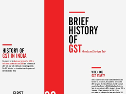 The History Of The Goods And Services Tax Gst In India Dates Back To The Year 2000 And Culminates In 2017 With Four Bills Relating To It Becoming An Act V 2020 G