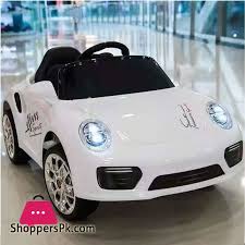 Buy Kids Ride On Car Porsche Style 12v Childrens Electric Toy Car 1 6 Years Kids At Best Price In Pakistan Kids Ride On Toy Car Porsche