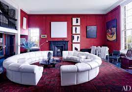 Red living room designs are always vibrant and full of life and they also make great entertainment a red living room design can also be mainly composed or white and neutral colors with only little. Red Room Decoration Inspiration Architectural Digest
