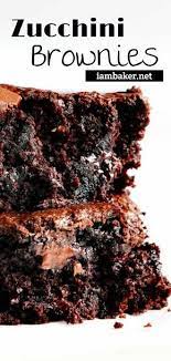 If You Ve Never Added Zucchini To Your Baked Goods Drop Everything You Are Doing And Do It Now These Zucchini Brownies Brownies Recipe Easy Zucchini Desserts