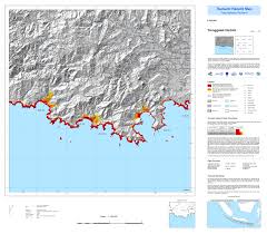 Dan waktu tiba tercepat, datangnya tsunami paling. Tsunami Kit Peta Bahaya Tsunami Jawa Timur