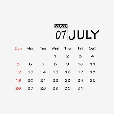 July 2020 Clipart Vector Png Element Design August Calendar New2020 Png And Vector With Transparent Background For Free Download Happy New Year Vector Clip Art August Calendar