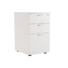 Our hidden drawer tray can be placed under the table , it does not take up the desktop space and can store a variety of items so that your desktop is not messy. First Tall Under Desk Pedestal 3 Drawer White Kf74835 Kf74835