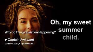 Why do Things insist