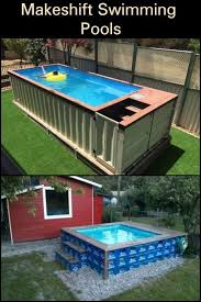 Makeshift Swimming Pools Swimming Pools Swimming Pool Designs Diy Pool