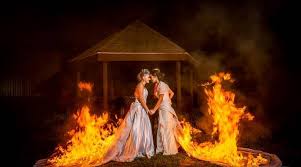 Maybe you would like to learn more about one of these? These Women Set Their Gowns On Fire For A Wedding Photoshoot Trending News The Indian Express