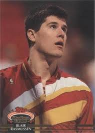 Blair Rasmussen 1992-93 Stadium Club BASKETBALL #109 Atlanta Hawks