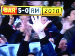 6:6 (доп.) белаунде ×3, бру (авто), бернабеу ×2. La Liga Santander Barcelona 5 0 Real Madrid 29 11 2010 Genius