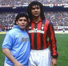 maradona and ruudgullit via instagram antiquefootball best football players world football sport football