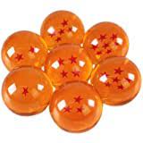 Find many great new & used options and get the best deals for dragon ball z crystal dragon balls 7 stars 7pcs set 57mm dragon balls yellow at the best online prices at ebay! Amazon Com Playoly New Dragonball Z Stars Crystal Glass Ball 7pcs With Gift Box Large 76mm In Diameter Home Kitchen