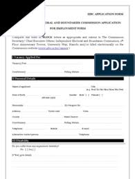 Jun 30, 2021 · candidates shortlisted for post of commissioner at the iebc to earn the right to occupy the vacant slots in the electoral agency. Iebc Application Form 2 Loans Debt