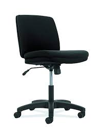 Amazon Com Hon Network Low Back Task Chair Armless Computer Chair For Office Desk Black Fabric Hvl28 Task Chair Chair Design Modern Ergonomic Office Chair