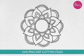 Download Simple Cricut Mandala Monogram Simple Mandala Svg Novocom Top