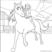 Pru spirit riding free coloring pages. Spirit Riding Free Unstoppable Summer Fun Skgaleana