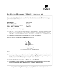 A certificate of insurance is a document that is issued by an insurance company, at the request and on behalf of, an insured policyholder. Aviva Insurance