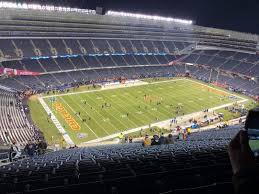 Soldier Field Section 443 Row 34 Seat 7 Chicago Bears