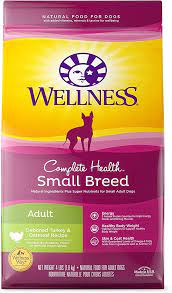 Amazon Com Wellness Complete Health Natural Dry Small Breed Dog Food Turkey Oatmeal 4 Pound Bag Pet S Dog Food Recipes Small Breed Dog Food Best Dog Food