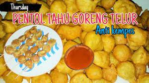 Nasi goreng sederhana bekal untuk anak. Cara Membuat Pentol Tahu Goreng Tidak Kempes Nikita Indahsari Youtube