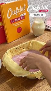 Recette Gratin De Crepes Croque Monsieur Sur Chefclub Original Video Recette Video Recettes De Cuisine Recette Cuisine Facile