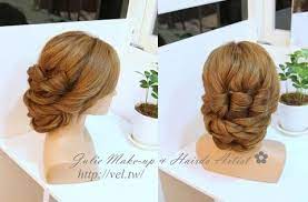 翩翩飛舞 鑽鏈蝴蝶結四股編盤髮教學four 4 strand braid hairstyle youtube long hair updo hair styles hairdo