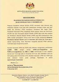 Bilakah tarikh rasmi semakan keputusan upsr 2019 diumumkan? Tarikh Keputusan Upsr 2019 Dan Cara Semak Keputusan Upsr 2019