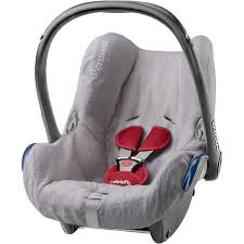 Switching a baby from a car seat to a. Sommerbezug Fur Cabriofix Und Citi Sps Cool Grey Maxi Cosi Mytoys