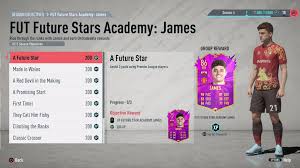 Insane future stars daniel james objectives! Fifa 20 Future Stars Fut Cards Sbcs Objectives
