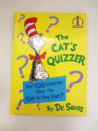 Dr Seuss S The Cat S Quizzer 1976 By Dr Seuss Beginner Books Vintage Children S Book Beginner Books Dr Seuss Books Seuss