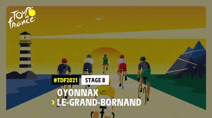 The dim sunshine struggled to pierce the clouds above the harbour in brest at the start of the 8th edition of la course by le tour de france powered by fdj. Tdf2021 Decouvrez L Etape 8 Discover Stage 8 Youtube