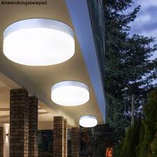 Tablet shaped fluorescent ceiling or wall light. Round Ceiling Lamp For Outdoor Use Vranos Etc Shop