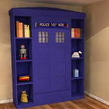 Police Box Space Saving Bed Dr Who Themed Bed Space Saving Beds Doctor Who Bedroom Childrens Bedroom Furniture