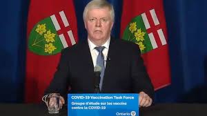 Wear a mask, social distance and stay up to date on new york state's vaccination program. Covid 19 Retired General Rick Hillier Leaving Role As Ontario Vaccine Task Force Head Elliotlaketoday Com