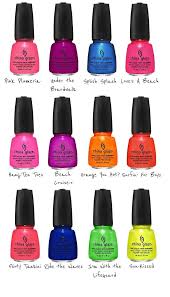 China Glaze Summer Neons Press Release Post By Fashion