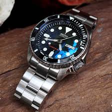 Roy Menorca On Instagram Upgraded Seiko Skx007 With Double Domed Sapphire Crystal Hence The Blue Flect Luxury Watches For Men Watches For Men Seiko Watches