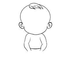 How To Draw A Baby In A Few Easy Steps Easy Drawing Guides