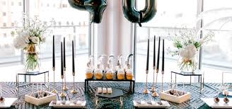 So many 40th birthday party celebrations take the predicatable and obvious default option of just slapping the number 40 on everything; Kara S Party Ideas Great Gatsby Party Archives Kara S Party Ideas