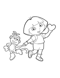 If you're looking for free printable coloring pages and coloring books, then you've come to the right place!our huge coloring sheets archive currently comprises 48732 images in 785 categories. Dora And Boots Coloring Page Free Printable Coloring Pages For Kids