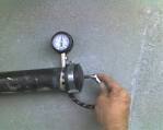 Pipe pressure tester