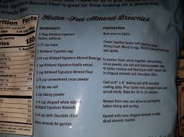 Maybe you would like to learn more about one of these? Costco Kirkland Brand Almond Flour Brownies Recipe On Almond Flour Package Almond Flour Brownies Costco Almond Flour Almond Flour Cookies