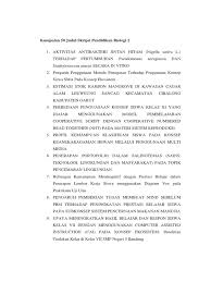 Intinya adalah mahasiswa bebas melakukan penelitian asalkan mendapat persetujuan dari dosen pembimbing skripsi. 18 Judul Skripsi Biologi