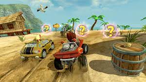 Avanzando por las pistas del juego, . Beach Buggy Racing Apk Download For Anddroid Free Racing Game Apkpure Com