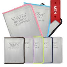 Colorful Vinyl Cover Sing Out Joyfully Sing Out Clear Book Covers Jehovah Witness Family Worship