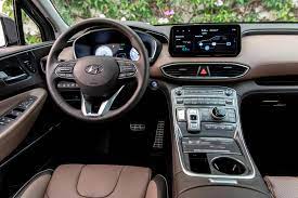 The new 2021 hyundai santa fe facelift interior&exterior first look (5&7 seat configuration). 2021 Hyundai Santa Fe Interior Photos Carbuzz